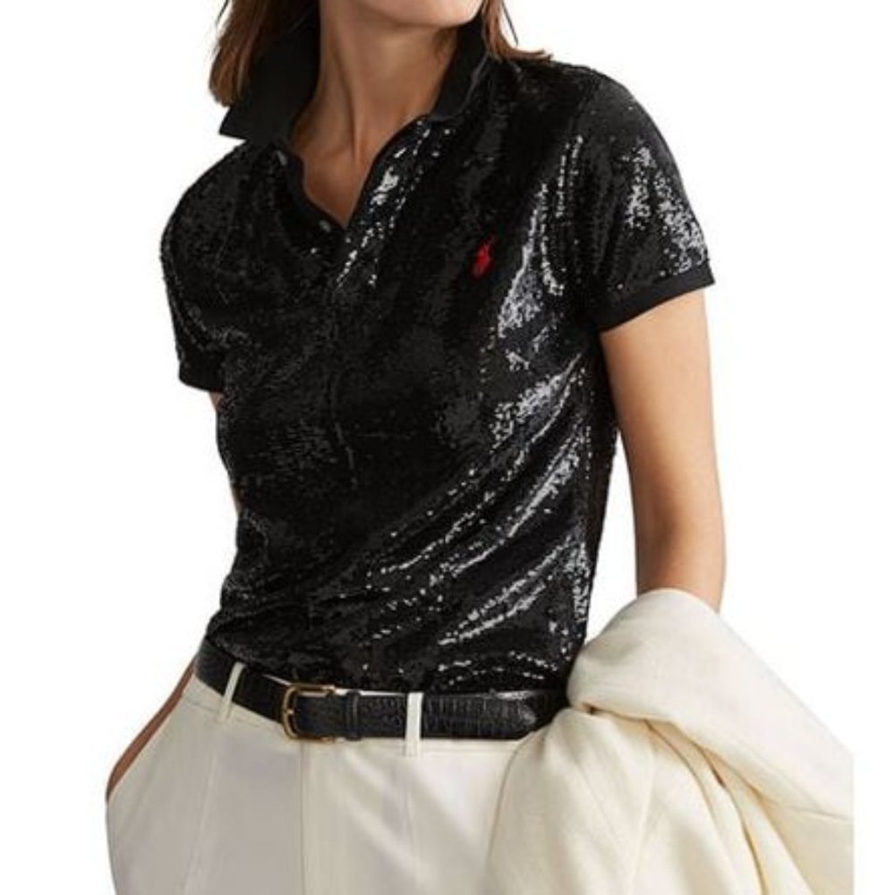 Ralph Lauren Sequined Women's Polo